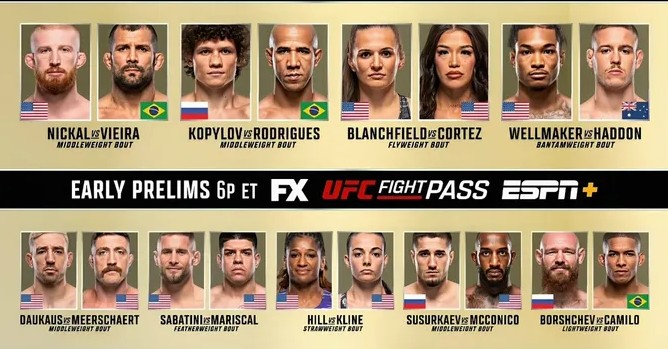 Прямая трансляция UFC 322