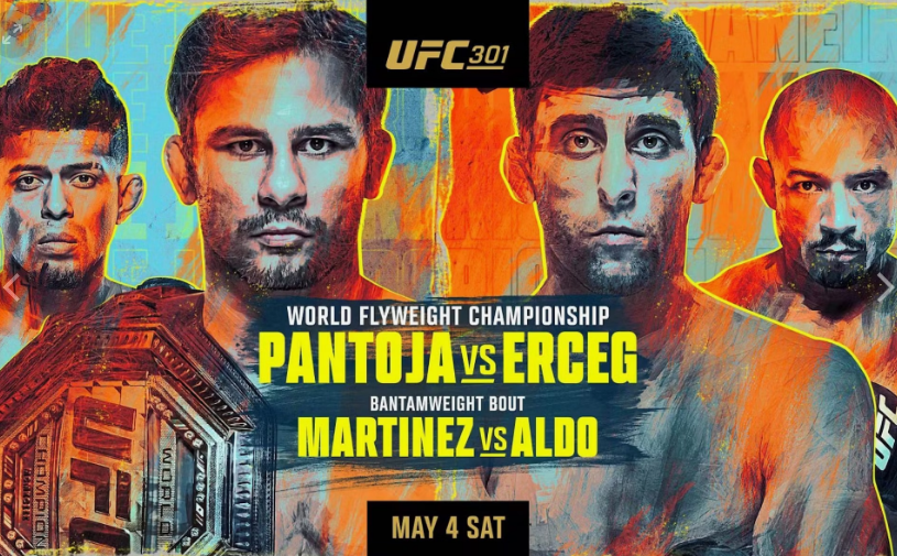 Прямая трансляция UFC 301