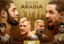 UFC Saudi Arabia прямая трансляция