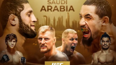 UFC Saudi Arabia прямая трансляция