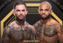 Прямая трансляция UFC Vegas 100