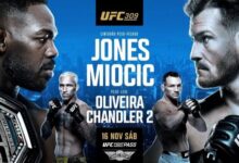 Прямая трансляция UFC 309