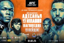 Прямая трансляция UFC Fight Night 250