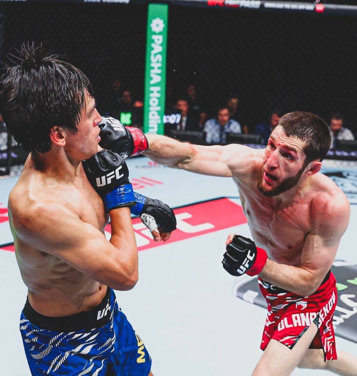 Тагир Уланбеков vs Азат Максум UFC Baku результат боя
