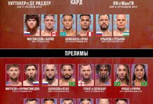кард участников UFC Abu Dhabi