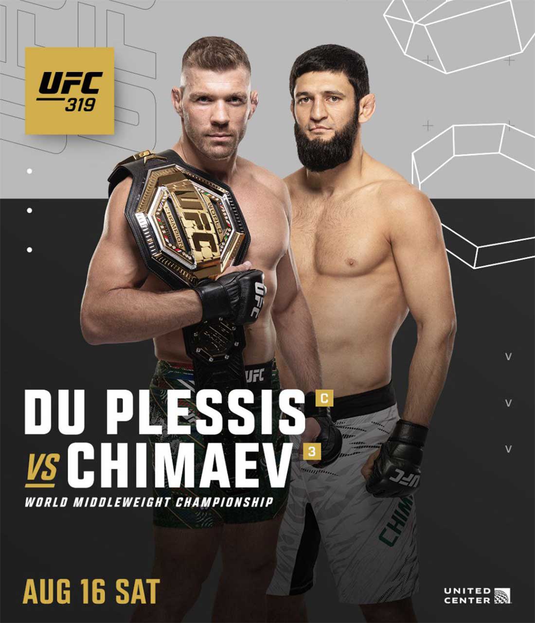 Прямая трансляция UFC 319