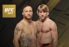 UFC 324: Гэйтжи – Пимблетт кард турнира