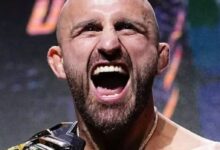 Волкановски рассчитывает на досрочную победу в реванше с Лопесом на UFC325