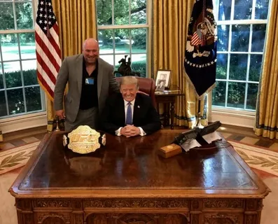 Дэйна Уайт кард турнира UFC в белом доме утвердит Дональд Трамп